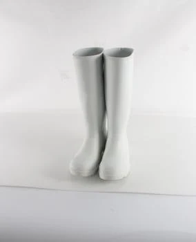 Real white boots input